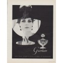 1963 Guerlain Shalimar Ad "Shalimar ... International Symbol Of Elegance"