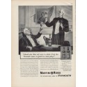 1938 Martini & Rossi Vermouth Ad "Colonel"