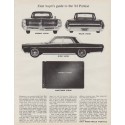 1963 Pontiac Ad "model year 1964"