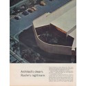 1963 Johns-Manville Ad "Architect's dream."