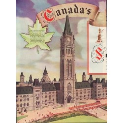 1938 Seagram's V.O. Canadian Whisky Ad