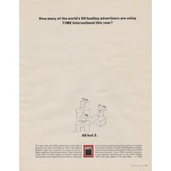 1963 TIME Magazine Ad "How many"