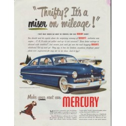 1948 Mercury Ad "model year 1949"