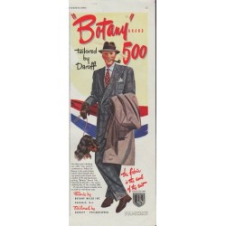 1948 Fabric by Botany Ad "Botany Brand"