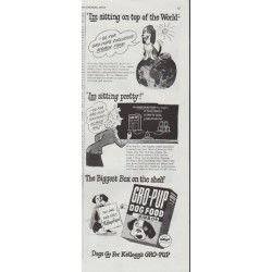 1948 Kellogg's Ad "on top of the World"