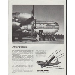 1948 Boeing Ad "Honor graduate"