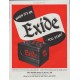 1948 Exide Ad "You Start"