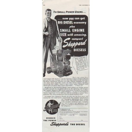 1948 Sheppard Ad "Small Power Users"