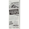 1948 Walker Exhaust Ad "Rusty, Leaky Mufflers"