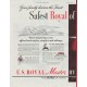 1948 U. S. Rubber Ad "Safest Royal"