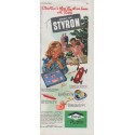 1948 Dow Plastics Ad "Made of Styron"