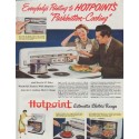 1948 Hotpoint Ad "Everybody's Pointing"
