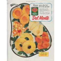 1948 Del Monte Ad "Whenever you're after fruit"