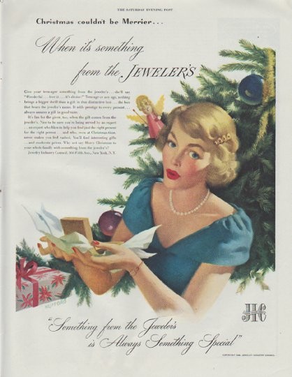 Vintage online jewelry ads