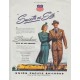 1948 Union Pacific Railroad Ad "Smooth as Silk"