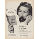 1952 Bell Telephone System Ad "out-of-town"