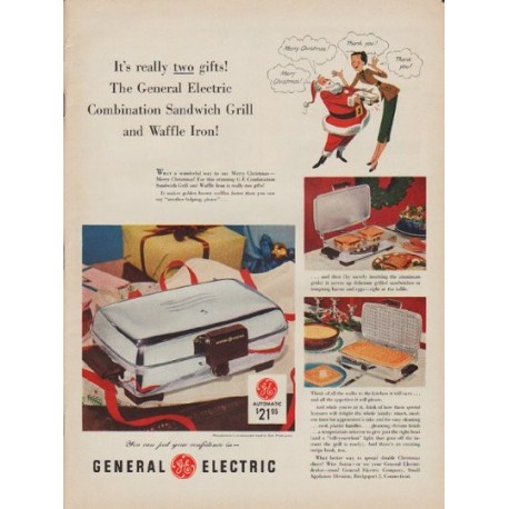 1952 General Electric Ad "two gifts"