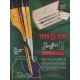 1952 Sheaffer Pen Ad "This Is New"