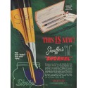 1952 Sheaffer Pen Ad "This Is New"