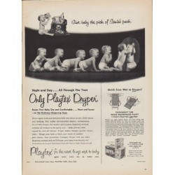 1952 Playtex Ad "Night and Day"