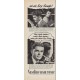 1952 Vaseline Ad "Dry Scalp"