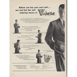 1952 Vicara Ad "Before you buy"