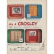 1952 Crosley Ad "You can see it"