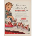1952 Gibson Art Company Ad "merriest Christmas idea"