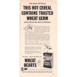 1953 Sperry Wheat Hearts Ad "Your Doctor"