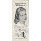 1952 Halo Shampoo Ad "Soaping"
