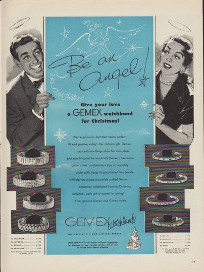 Gemex 1951 Sonata Watches — Advertisement