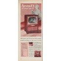 1952 Arvin TV Ad "all-channel super 28"