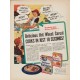 1952 Ralston Purina Ad "Delicious Hot Wheat Cereal"