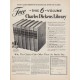 1950 The Classics Club Ad "Charles Dickens Library"