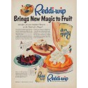 1950 Reddi-wip Ad "New Magic"
