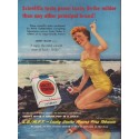 1950 Lucky Strike Cigarettes Ad "Scientific tests"