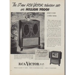 1950 RCA Victor Ad "Million Proof"
