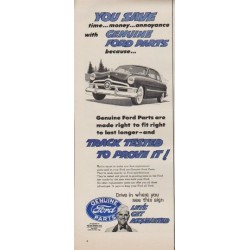 1952 Ford Ad "You Save"