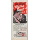 1952 Clorets Ad "Bad Breath"