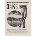 1959 DAKS Trousers Ad "On The Fairway"