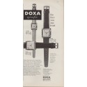 1959 Doxa Grafic Watch Ad "The Face You Can Trust"