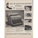1952 Royal Typewriter Ad "greatest new typewriter"