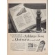 1952 Quinsana Ad "Athletes Foot"