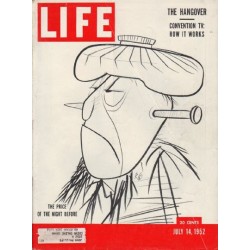 1952 LIFE Magazine Cover Page "The Hangover"