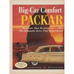 1952 Packard Ad "Big-Car Comfort"