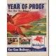 1952 Mobilgas Ad "Year Of Proof"