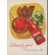 1952 Hunt's Catsup Ad "Deliciously yours"