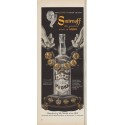 1952 Smirnoff Vodka Ad "You'll Like A Vodka Collins"