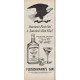 1952 Fleischmann's Gin Ad "America's First Gin"
