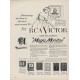 1952 RCA Victor Ad "Magic Monitor"